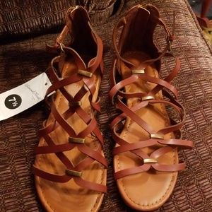 Universal Thread caged slide sandals